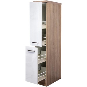 Flex-Well Apothekerschrank Florenz (B x H x T) 30 x 162 x 60 cm, mit 4 Ablagen