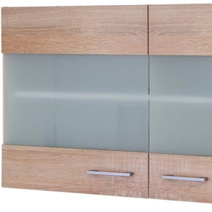 Flex-Well Glashängeschrank Samoa (B x H x T) 100 x 54,8 x 32 cm, mit Stollenglastüren