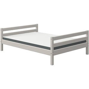 FLEXA Bett 140x200 - grau - Kiefer Flexa Classic ¦ grau ¦ Maße (cm): B: 150 H: 67