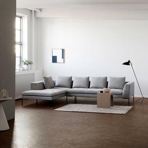 FLEXLUX 3-Sitzer Loano, superbequemer Sitzkomfort durch Kaltschaum im Sitz, modernes Sofa, frei im Raum stellbar, lose Kissen