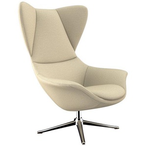 FLEXLUX Ohrensessel Stilo Relaxsessel, TV-Sessel, Solitär, Stil-Ikone, drehbar, Fuß Aluminium