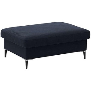 FLEXLUX Pouf Fiore, Kaltschaum, Füße Alu+schwarz