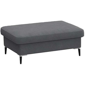 FLEXLUX Pouf Fiore, Kaltschaum, Füße Alu+schwarz