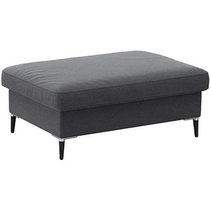 FLEXLUX Pouf Fiore, Kaltschaum, Füße Alu+schwarz