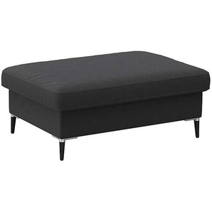 FLEXLUX Pouf Fiore, Kaltschaum, Füße Alu+schwarz