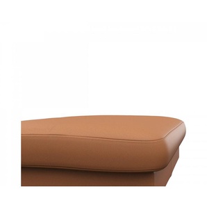 FLEXLUX Pouf Glow Sitzhocker, Polsterhocker, Hocker mit Stauraum, Fuß Alu