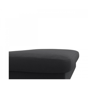 FLEXLUX Pouf Glow Sitzhocker, Polsterhocker, Hocker mit Stauraum, Fuß Alu