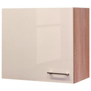 FlexWell Küchenoberschrank, Sonoma Eiche, Kaschmir, Metall, 1 Fächer, einzeln stellbar, 60x54.8x32 cm, Made in Germany, individuell planbar, Zusatzausstattung erhältlich, hängend, Küchen, Küchenmöbel, Küchenschränke, Küchenoberschränke