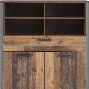 FORTE Highboard, Breite 106 cm