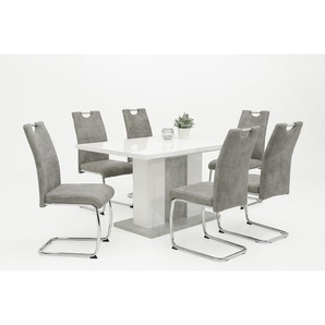 Freischwinger La Paz II 43 x 98 x 59cm 4er Set Grau