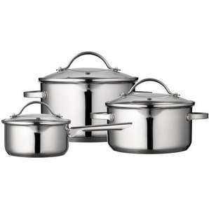 Funktion Pot set with lid 6 pieces 188 steel