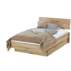 Funktionsbett - holzfarben - Materialmix - 132 cm - 89 cm - 215 cm | Möbel Kraft