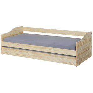 Funktionsbett  Leonie ¦ braun ¦ Maße (cm): B: 207 H: 62