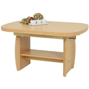 Funktionscouchtisch - holzfarben - Materialmix - 68 cm - 62 cm - 68 cm | Möbel Kraft