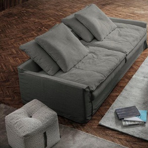 furninova Big-Sofa Sake, Design Megasofa, Relaxsofa, leger und sehr bequem, inklusive 4 Kissen, abnehmbarer und waschbarer Hussenbezug