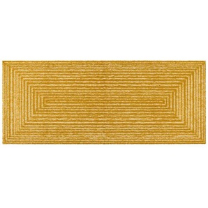 Fußmatte SALONLOEWE Teppiche Gr. B/L: 115 cm x 175 cm, 7 mm, 1 St., gelb Fußmatten gemustert