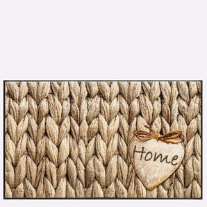 Fußmatte Teppiche Gr. B/L: 115 cm x 175 cm, 7 mm, 1 St., beige (natur) Fußmatten gemustert