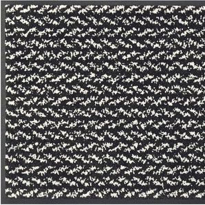 Fußmatte Teppiche Gr. B/L: 60 cm x 180 cm, 7 mm, 1 St., schwarz-weiß (schwarz, weiß) Fußmatten gemustert