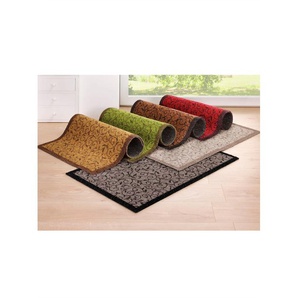 Fußmatte Teppiche Gr. B/L: 90 cm x 300 cm, 1 mm, 1 St., gelb (ocker) Fußmatten einfarbig