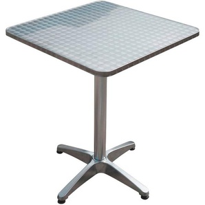 Garden Pleasure Gartentisch Bistro Tisch, quadratisch, Alu-Gest (Gartentisch, Bistro Tisch, s Choice), klappbar, BxTxH: 60x60x70 cm