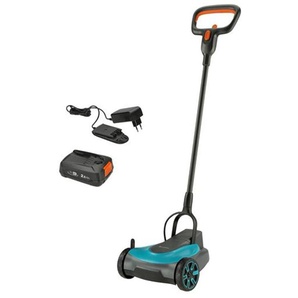 Gardena Battery Lawnmower HandyMower 2218V P4A Ready-To-Use Set