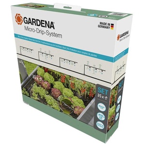 Gardena Tropfbewsserung Set HochbeetBeet 35 Pflanzen