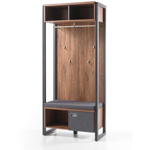 Garderobe  Dinan ¦ braun ¦ Maße (cm): B: 90 H: 45