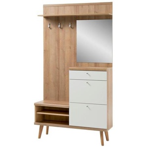 Garderobe | weiß | 110 cm | 200 cm |