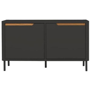 Xxxl Garderobenbank, Anthrazit, Eiche, Holz, Eiche, massiv, 1-Sitzer, 94x53x35 cm, Typenauswahl, Garderobe, Garderobenbänke, Garderobenbänke