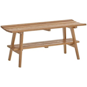 Xxxl Garderobenbank Bantry, Eiche, Holz, Eiche, massiv, 2-Sitzer, 100x45x36 cm, Garderobe, Garderobenbänke