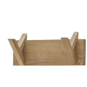 Garderobenleiste - holzfarben - Massivholz - 30 cm - 13 cm - 12 cm | Möbel Kraft