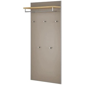 Garderobenpaneel - beige - Glas, Holzwerkstoff - 80 cm - 170 cm - 27 cm | Möbel Kraft