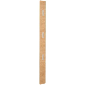 Xxxl Garderobenpaneel, Eiche, Holz, Wildeiche, furniert, 14x170x3 cm, Goldenes M, Made in Germany, DGM-Klimapakt, Aufhängemöglichkeit, Garderobe, Garderobenpaneele, Garderobenpaneele