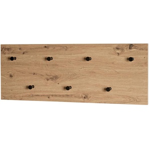 Wandgarderobe - holzfarben - MDF-Platte - 80 cm - 30 cm - 5 cm | Möbel Kraft