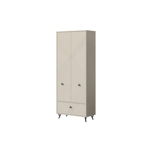 Garderobenschrank ¦ beige ¦ Maße (cm): B: 80 H: 190