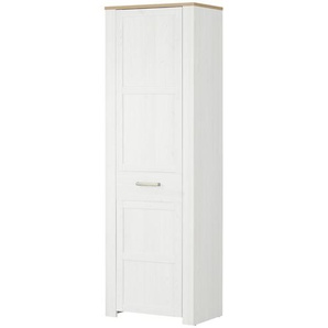 Garderobenschrank  Toneo ¦ weiß ¦ Maße (cm): B: 66,7 H: 204,9 T: 42