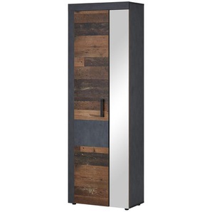 Garderobenschrank Inden | grau | 65 cm | 192 cm | 34 cm |