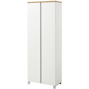 Garderobenschrank I 70 x 193 x 37cm Weiß