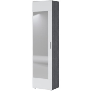 Garderobenschrank Santiago | grau | 50 cm | 198,5 cm | 35,4 cm |