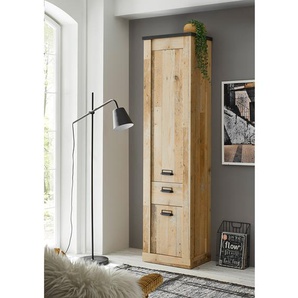 Garderobenschrank II 51 x 201 x 38cm Braun