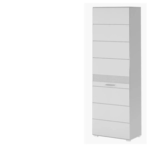 Garderobenschrank | weiß | 55 cm | 190 cm | 37 cm |