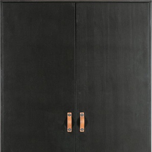 Garderobenschrank WOOOD Dian Schränke Gr. B/H/T: 94cm x 180cm x 40cm, schwarz