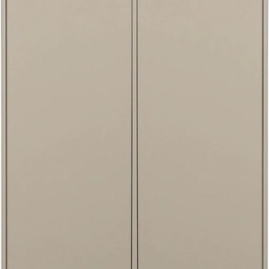 Garderobenschrank WOOOD Grenen Schränke Gr. B/H/T: 100cm x 200cm x 58cm, beige H 200 cm x B 100 T 58