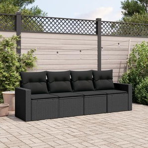 Gartenecksofa Alaurah mit Kissen