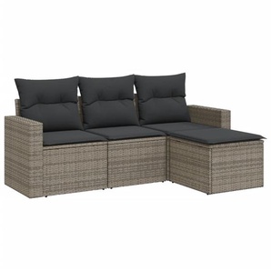 Gartenecksofa Coshkib mit Kissen