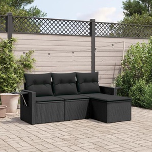 Gartenecksofa mit Kissen