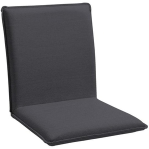 Sitzauflage aus Polyester, Schaum-Vliesfüllung, 2-Sitzer, braun