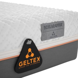 Gelschaummatratze SCHLARAFFIA Matratze GELTEX Quantum 180, 90x200 cm und weitere Größen erhältlich Matratzen Gr. 2 (0 kg - 80 kg), 18cm, Polyester Bezug, Material oben: Kunstfaser-Lyocell-Elasthan Material unten: Kunstfaser-Lyocell-Elasthan, B/L: 140cm x