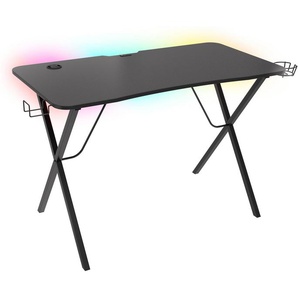 Genesis Gamingtisch HOLM 200 RGB schwarz (113cm x 75cm)