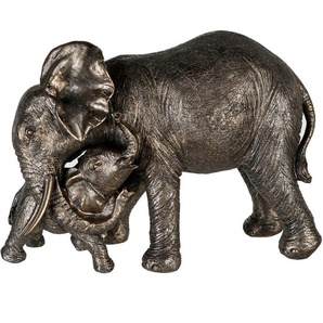 GILDE Tierfigur Elefant mit Jungem Zambezi (1 St)